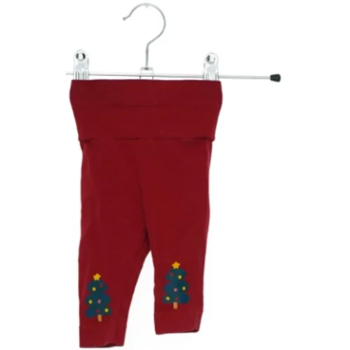 Røde leggings med juletræer fra H&M (str. 50)