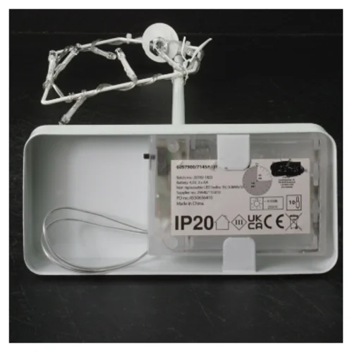 Stjernelampe med fod fra Jysk (str. H. 60 cm)