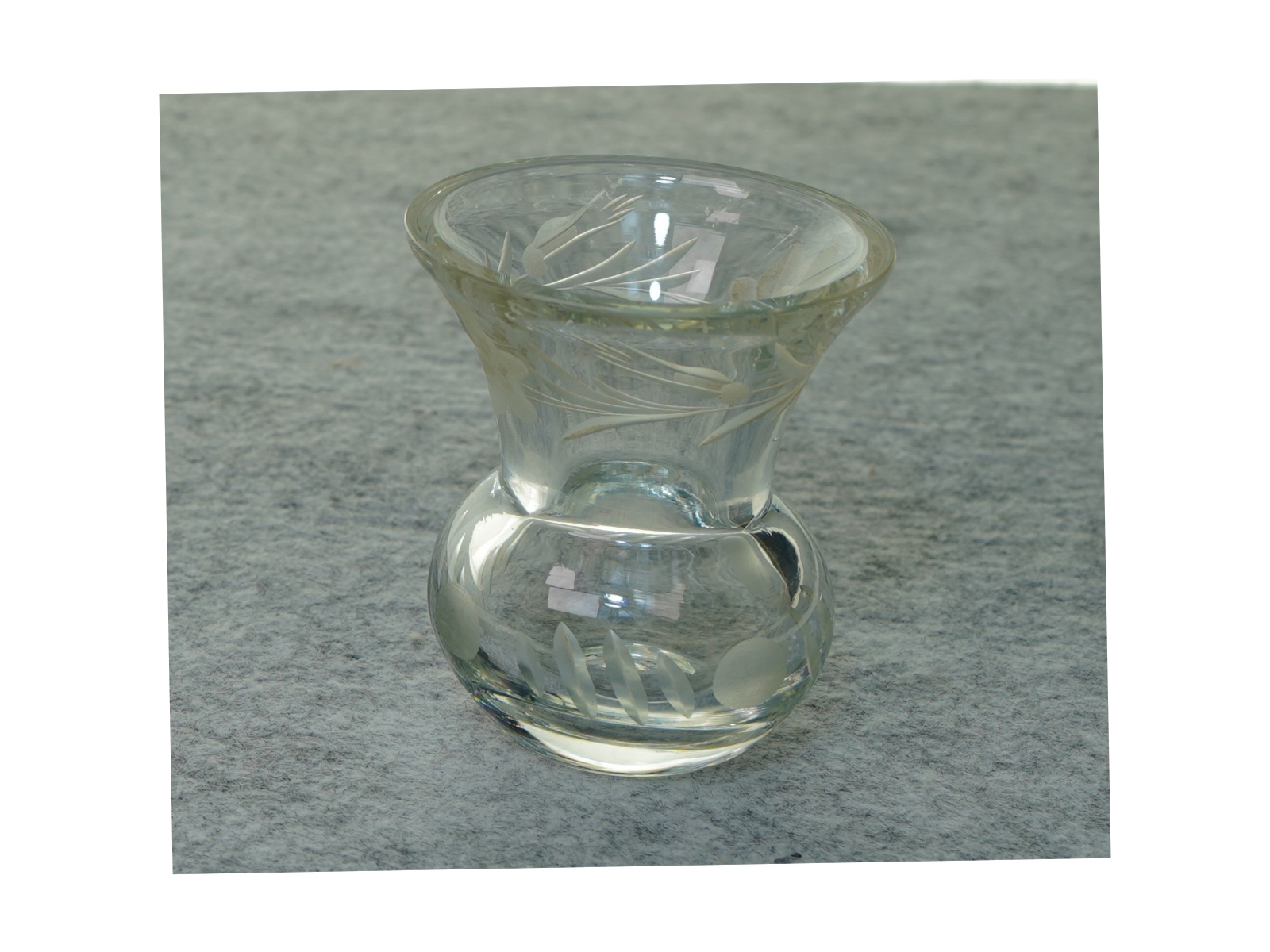 Krystal Vase (str. 9 x 7 cm)