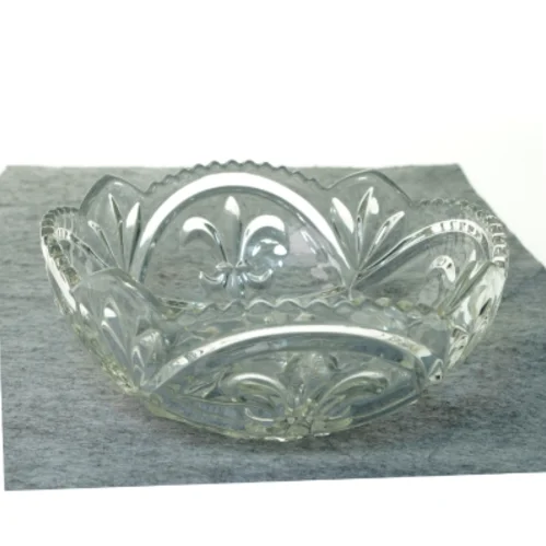 Skål i krystal (str. 22 x 8 cm)