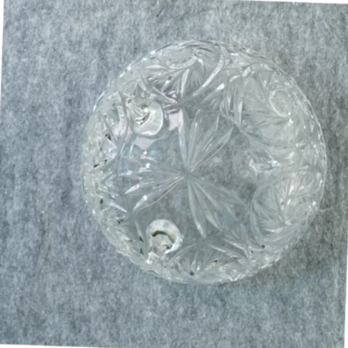 Skål i krystal (str. 16 x 7 cm)