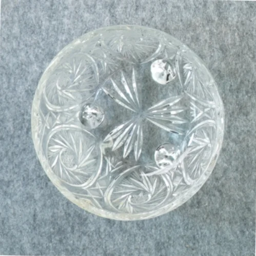 Skål i krystal (str. 16 x 7 cm)