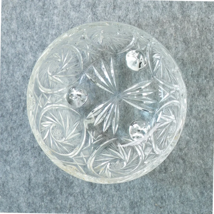 Skål i krystal (str. 16 x 7 cm)