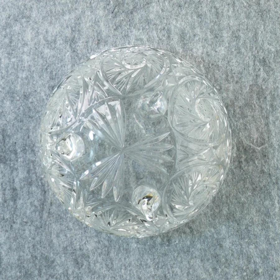 Skål i krystal (str. 16 x 7 cm)