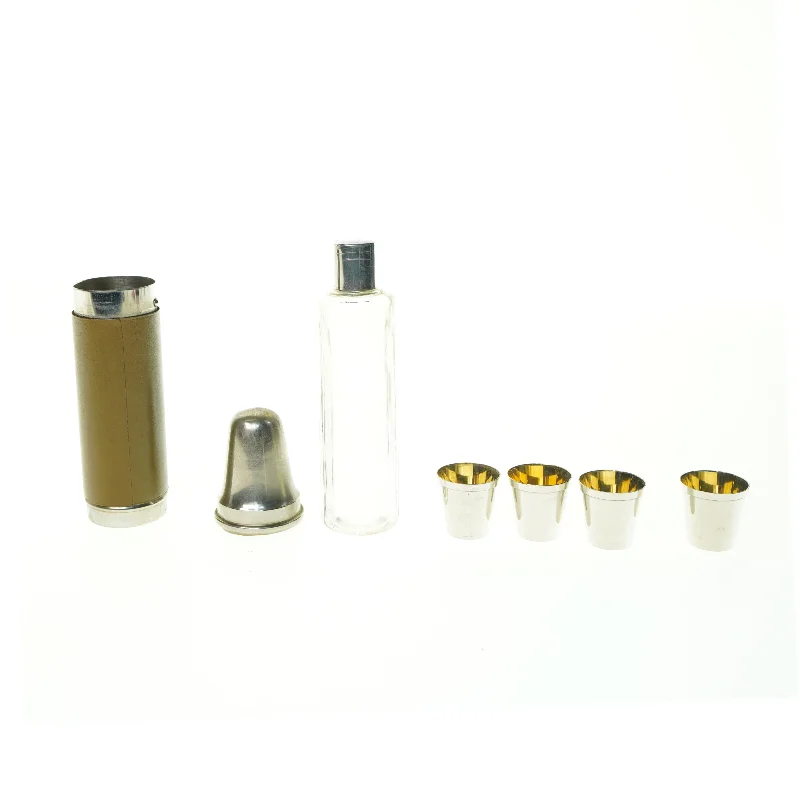 Shot glas med flaske og beholder (str. 3 cm)