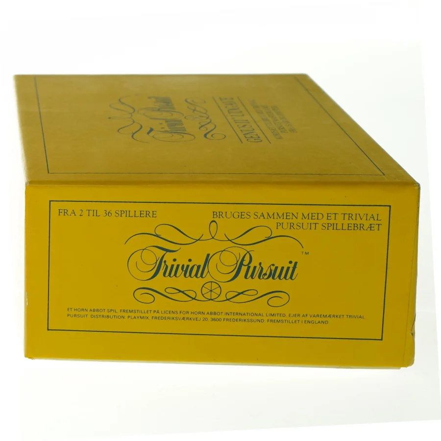 Trivial pursuit, genus II udgave fra Playmix (str. 20 x 14 cm)