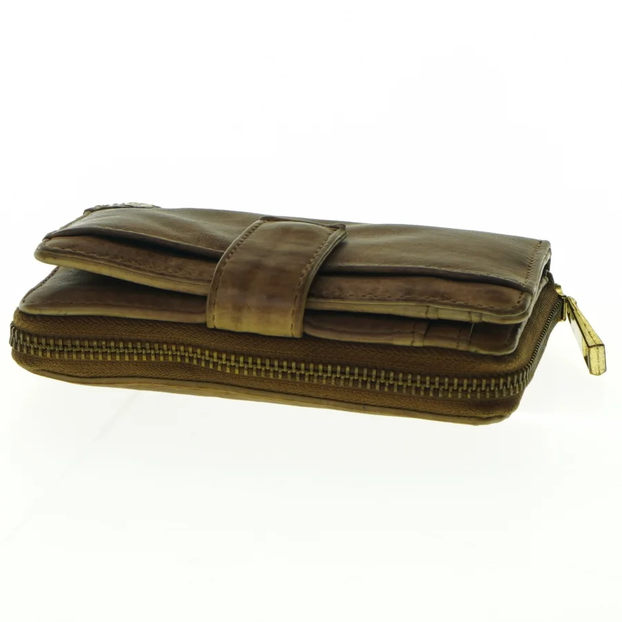 Læderpung fra Depeche Eu (str. 14 x 11 cm)