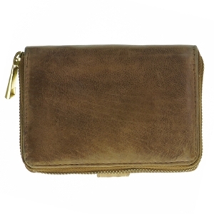 Læderpung fra Depeche Eu (str. 14 x 11 cm)