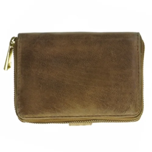 Læderpung fra Depeche Eu (str. 14 x 11 cm)