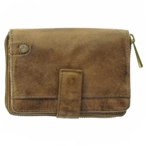 Læderpung fra Depeche Eu (str. 14 x 11 cm)