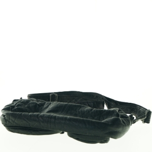 Sort skuldertaske fra Depeche Eu (str. 30 x 20 cm)