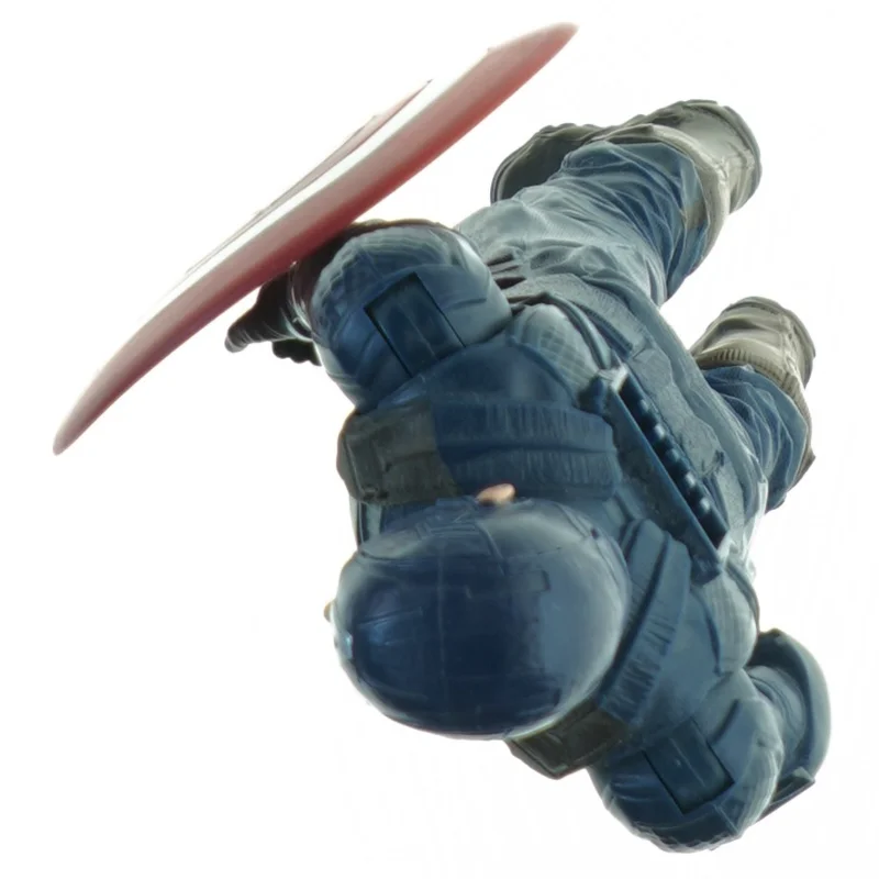 Captain America actionfigur med skjold (str. 30 x 11 cm)