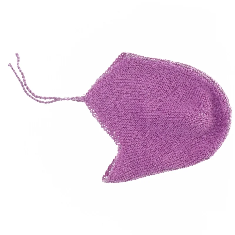 Strikket hue til børn (str. 20 xn 16 cm)