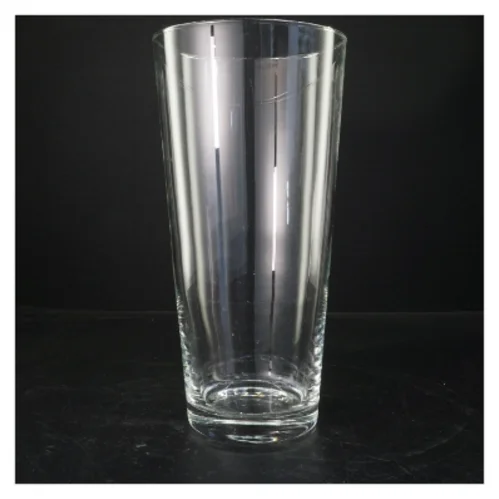 Høj glas vase (str. 30 cm)