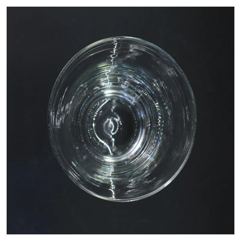 Høj glas vase (str. 30 cm)