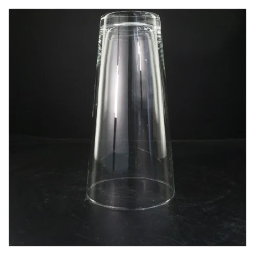 Høj glas vase (str. 30 cm)