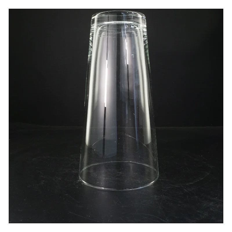 Høj glas vase (str. 30 cm)