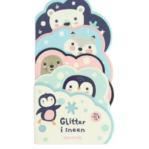 glitter i sneen - rør-og-føl (Bog)