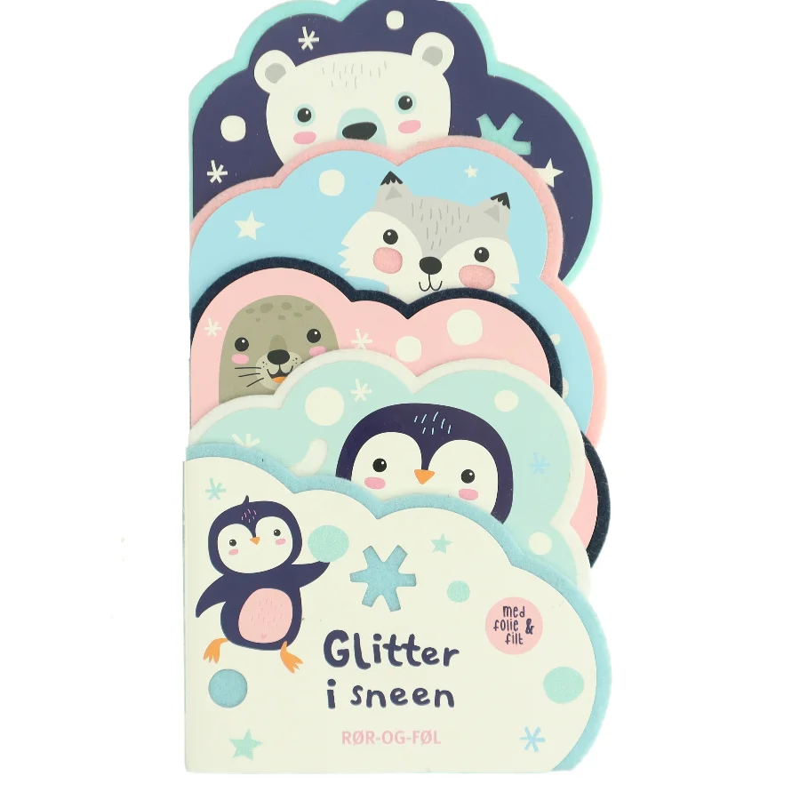 glitter i sneen - rør-og-føl (Bog)