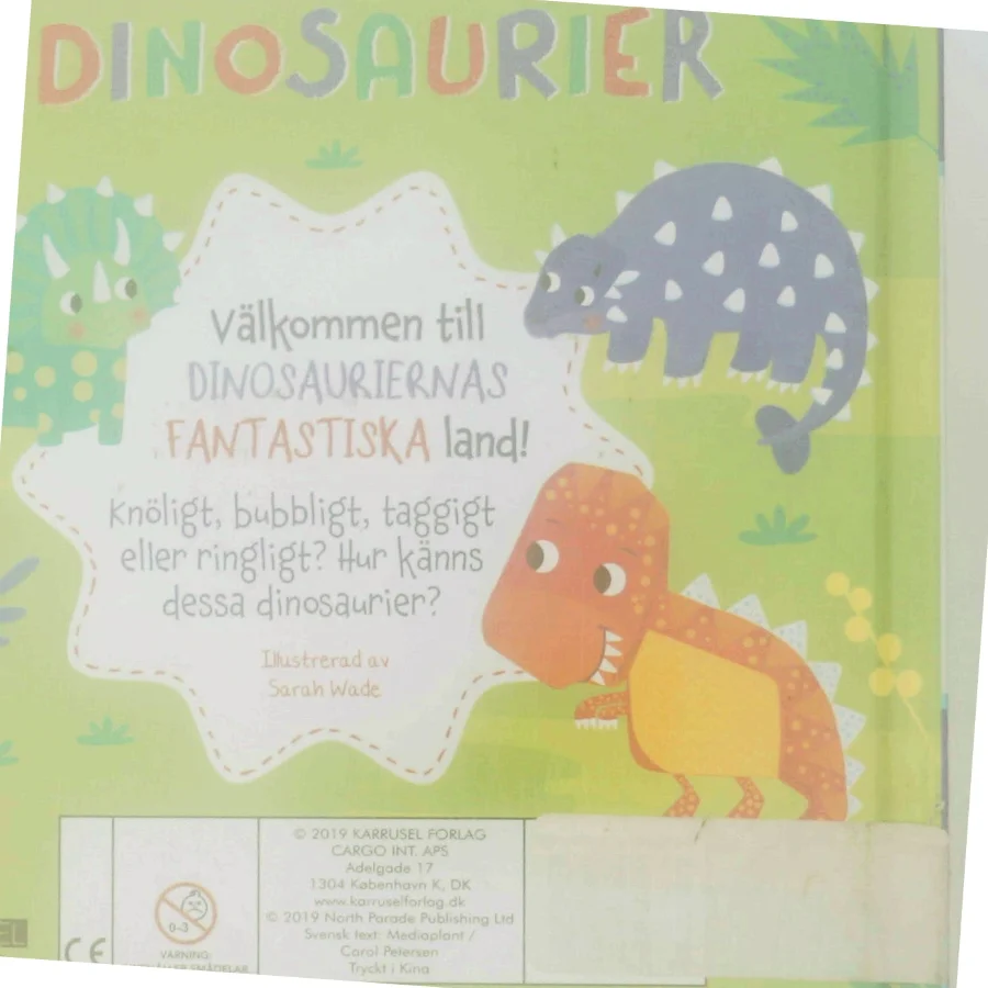 Dinosaurier af Sarah Wade (Bog)