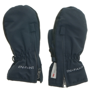 Børneluffer med lynlås fra En Fant (str. 17 cm)