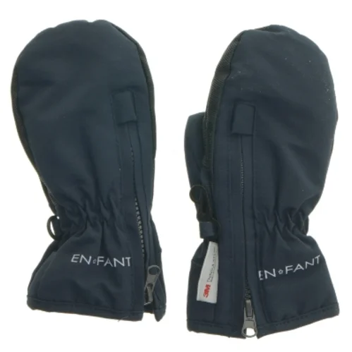 Børneluffer med lynlås fra En Fant (str. 17 cm)