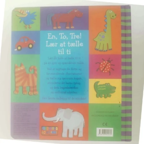 En, to, tre! - lær at tælle til ti af Jeannette Rowe (Bog)