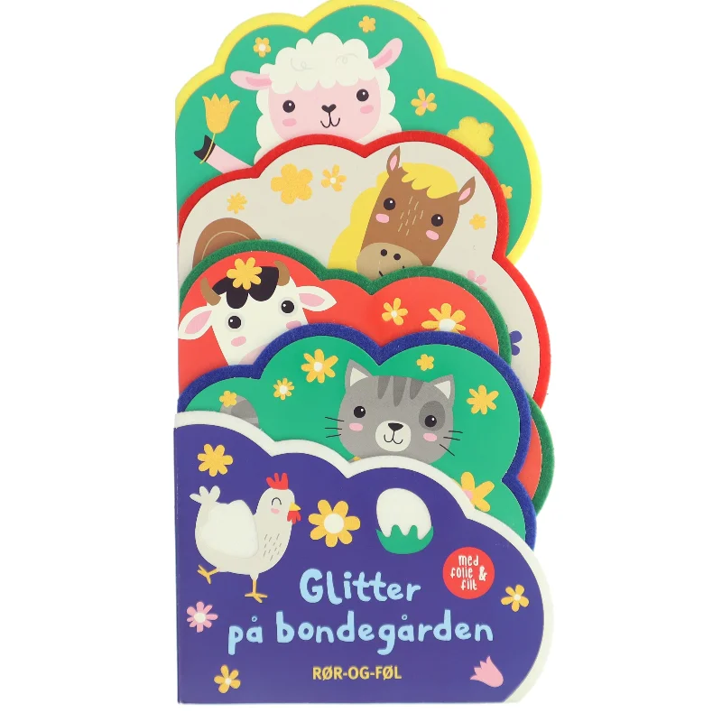 Glitter på bondegården - rør-og-føl af Ukendt (Bog)