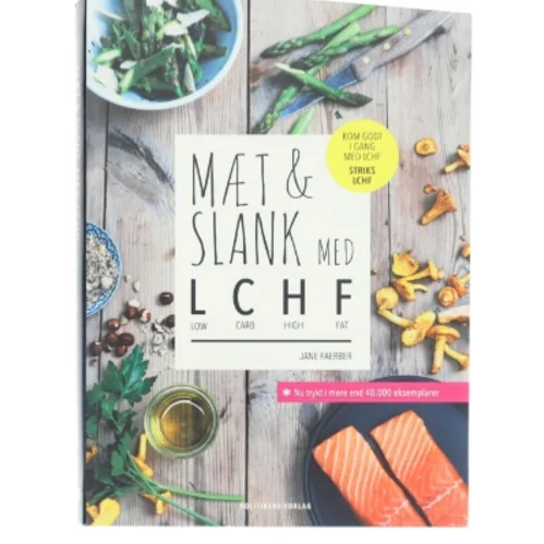 Mæt & slank med LCHF af Jane Faerber (Bog)