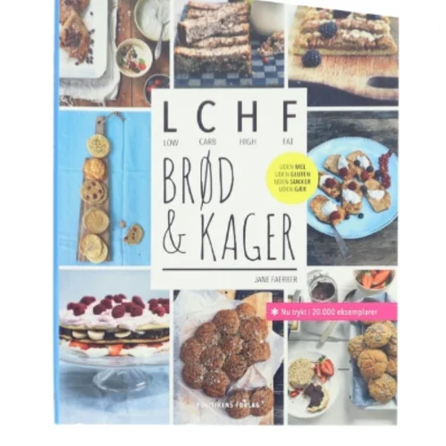 LCHF - Brød & Kager af Jane Faerber (Bog)