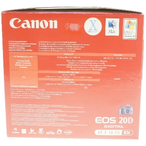  Kamera EOS 20D fra Canon