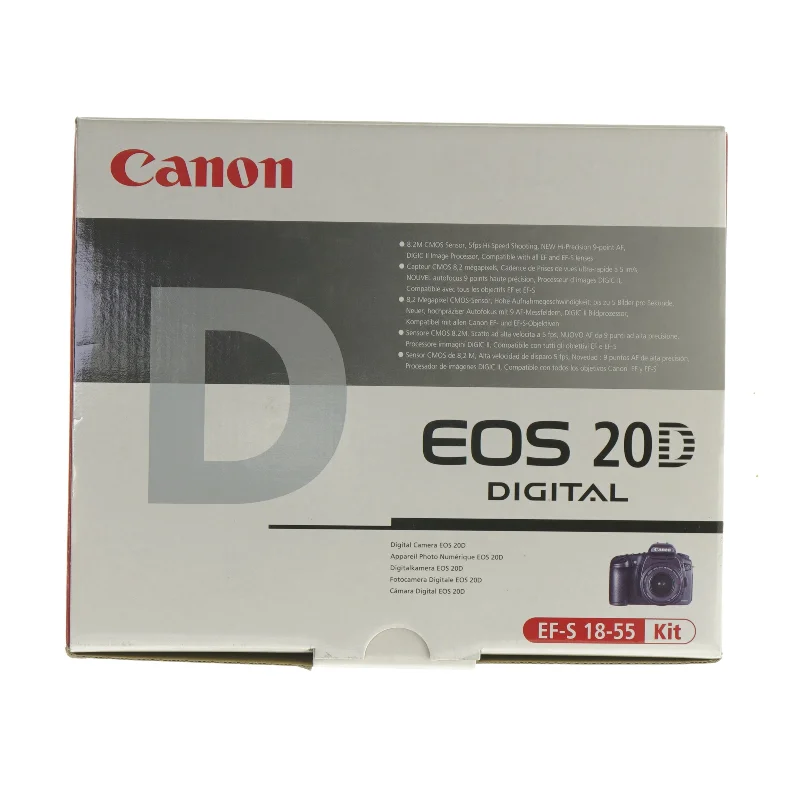  Kamera EOS 20D fra Canon