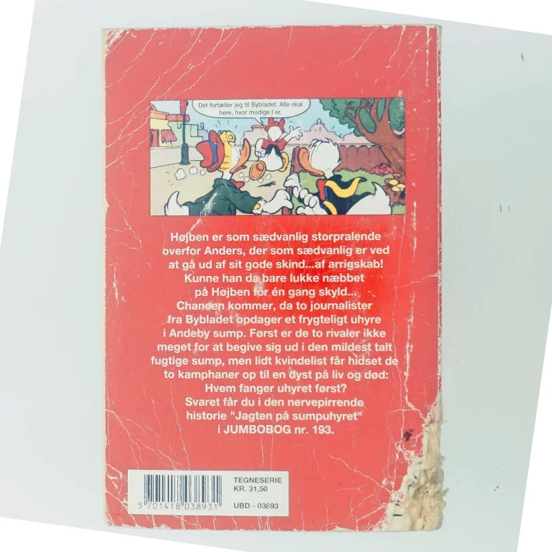 Jagten på sumpuhyret af Walt Disney (Bog)