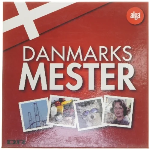 Danmarks Mester brætspil fra Alga (str. 27x27 cm)