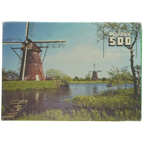 Puslespil med 500 brikker (str. 500 brikker cm)