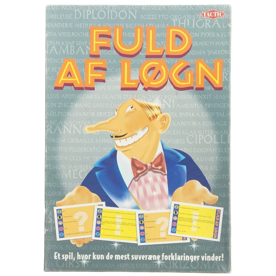 Fuld af Løgn brætspil fra Tactic (str. Ukendt)