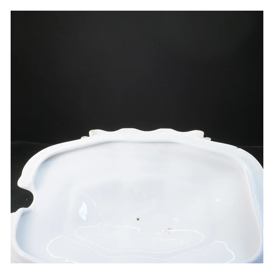 Pyntet suppegryde med låg (str. 37x20x20 cm)