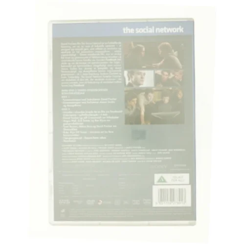 The Social Network fra DVD