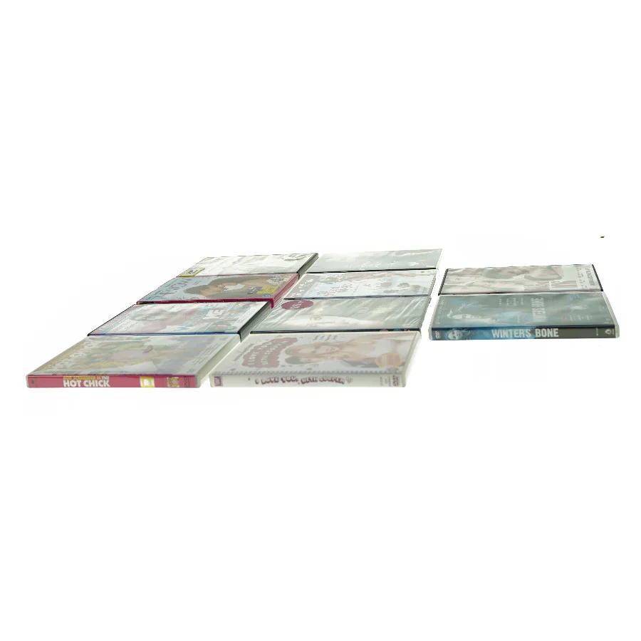 Blandede film (10 stk) fra DVD