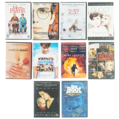 Blandet dvd'er 10 styks