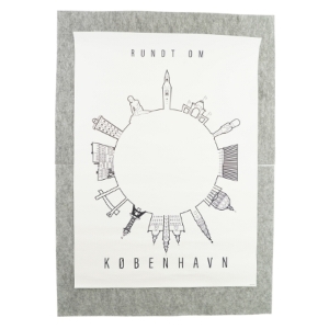 Plakat af københavn