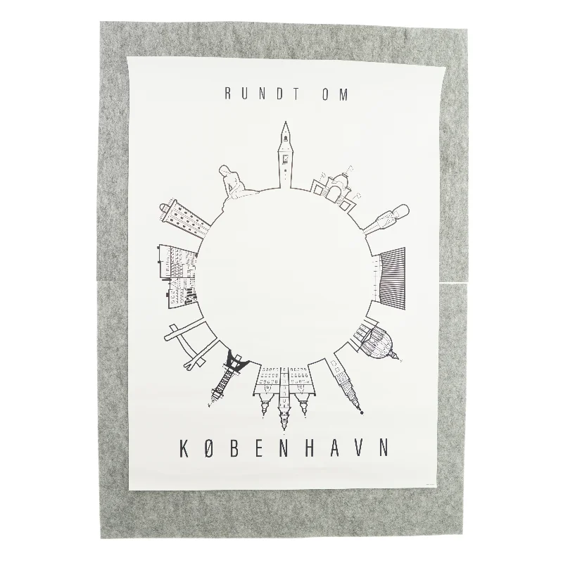 Plakat af københavn