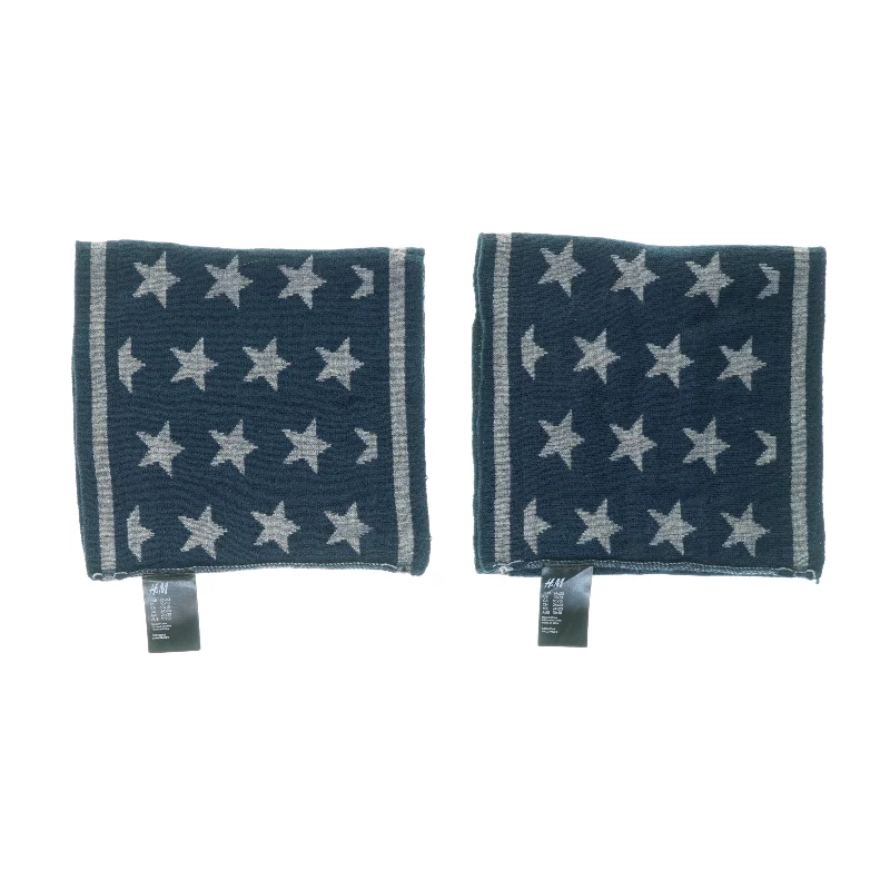 Håndklæder med stjernemønster fra H&M (str. 24 x 33 cm)