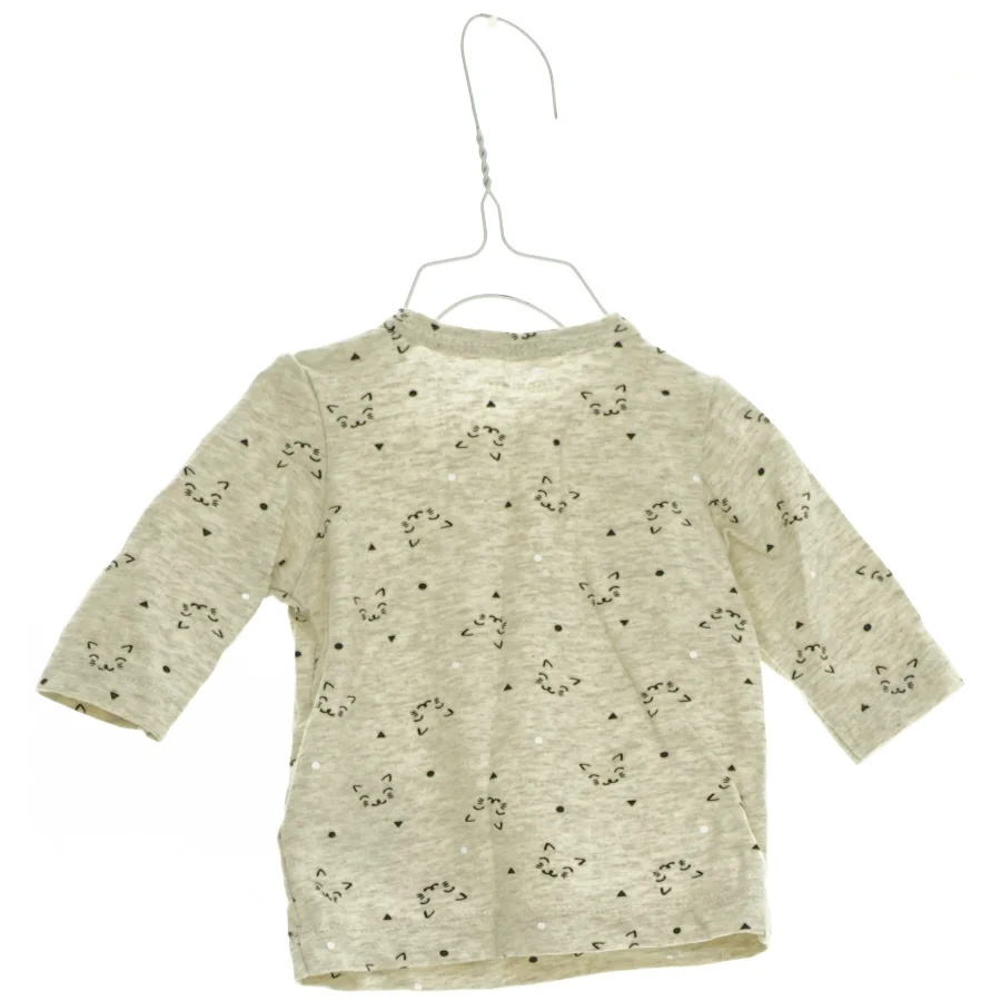 Langærmet t-shirt fra Name It (str. 56 cm)