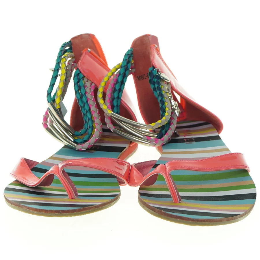 Farverige sandaler (str. 37)