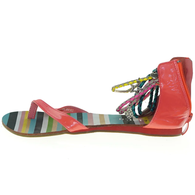 Farverige sandaler (str. 37)