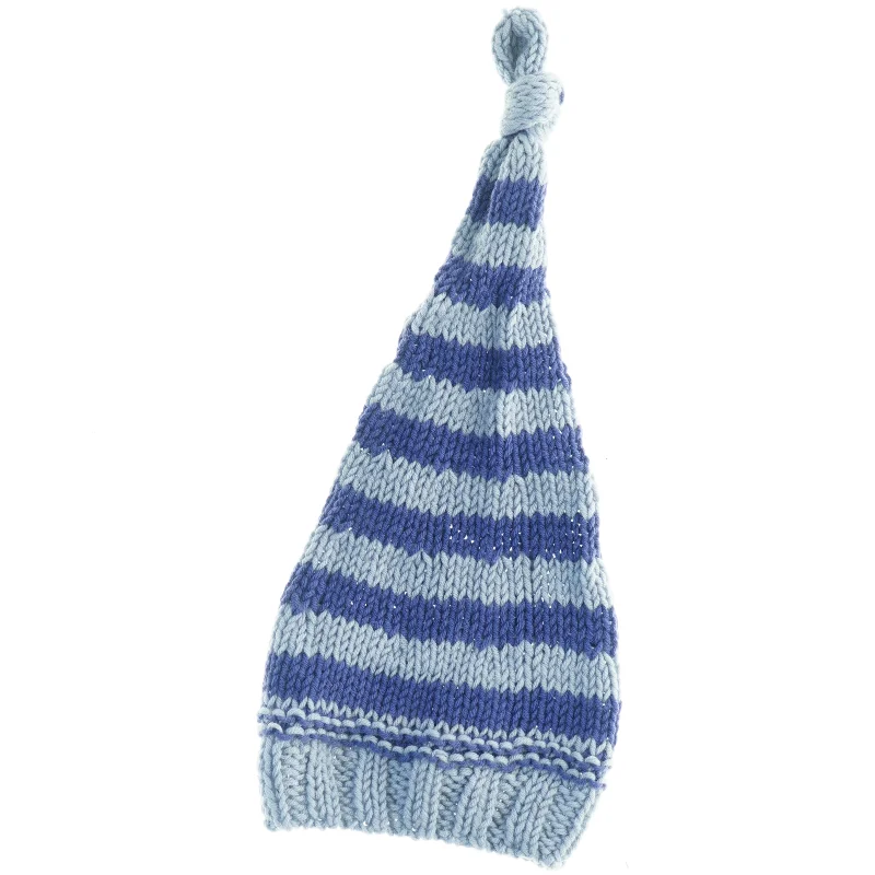 Strikket hue (str. 15 x 40 cm)