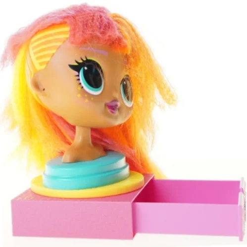 Dukkehoved til at sætte hår fra Omg Makeover LOL (str. 20 x 13 x 12 cm)