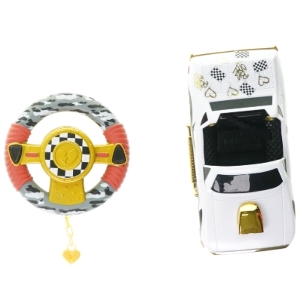 Legetøjsbil med tilhørende rat fra Lol Surprise (str. 21 x 10 x 5 cm)