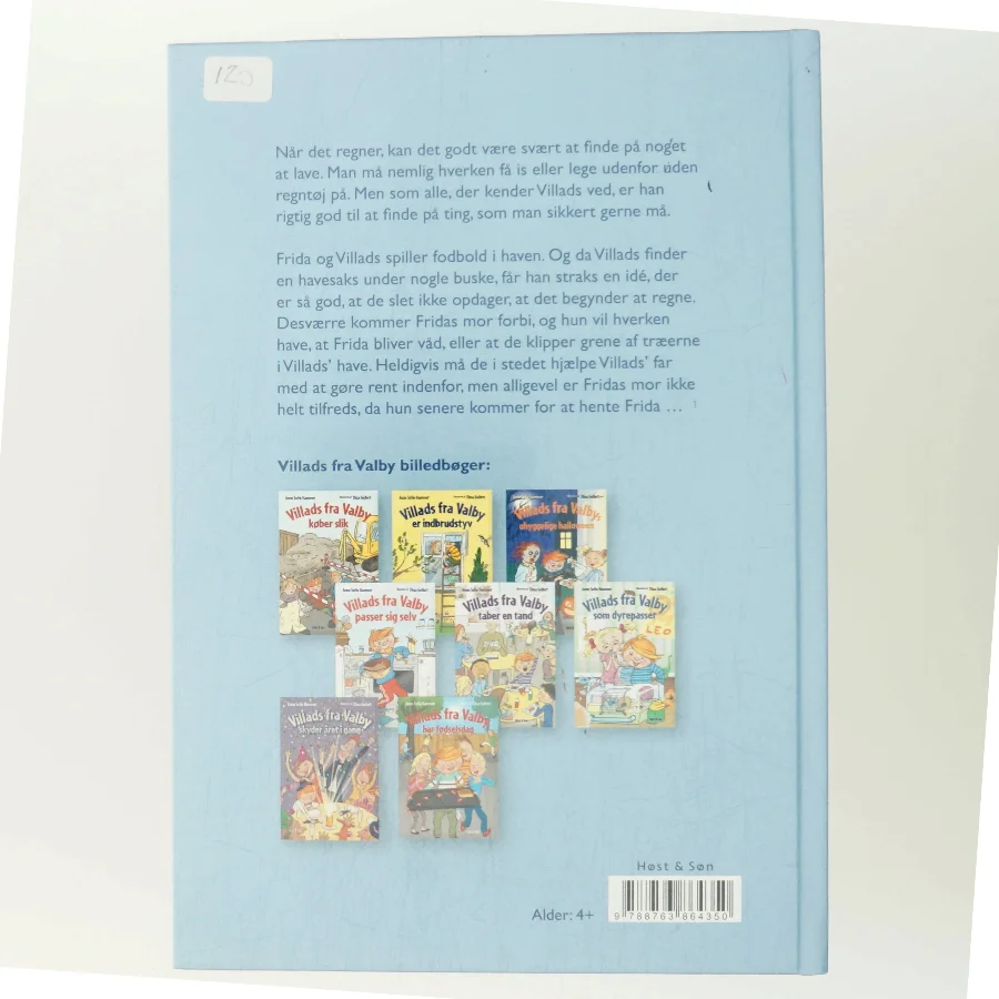 Villads fra Valby spiller fodbold af Anne Sofie Hammer (Bog)